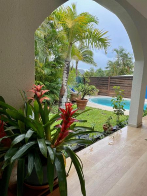 Luxueuse Villa - Jardin - Piscine - Jacuzzi - 3min du lagon